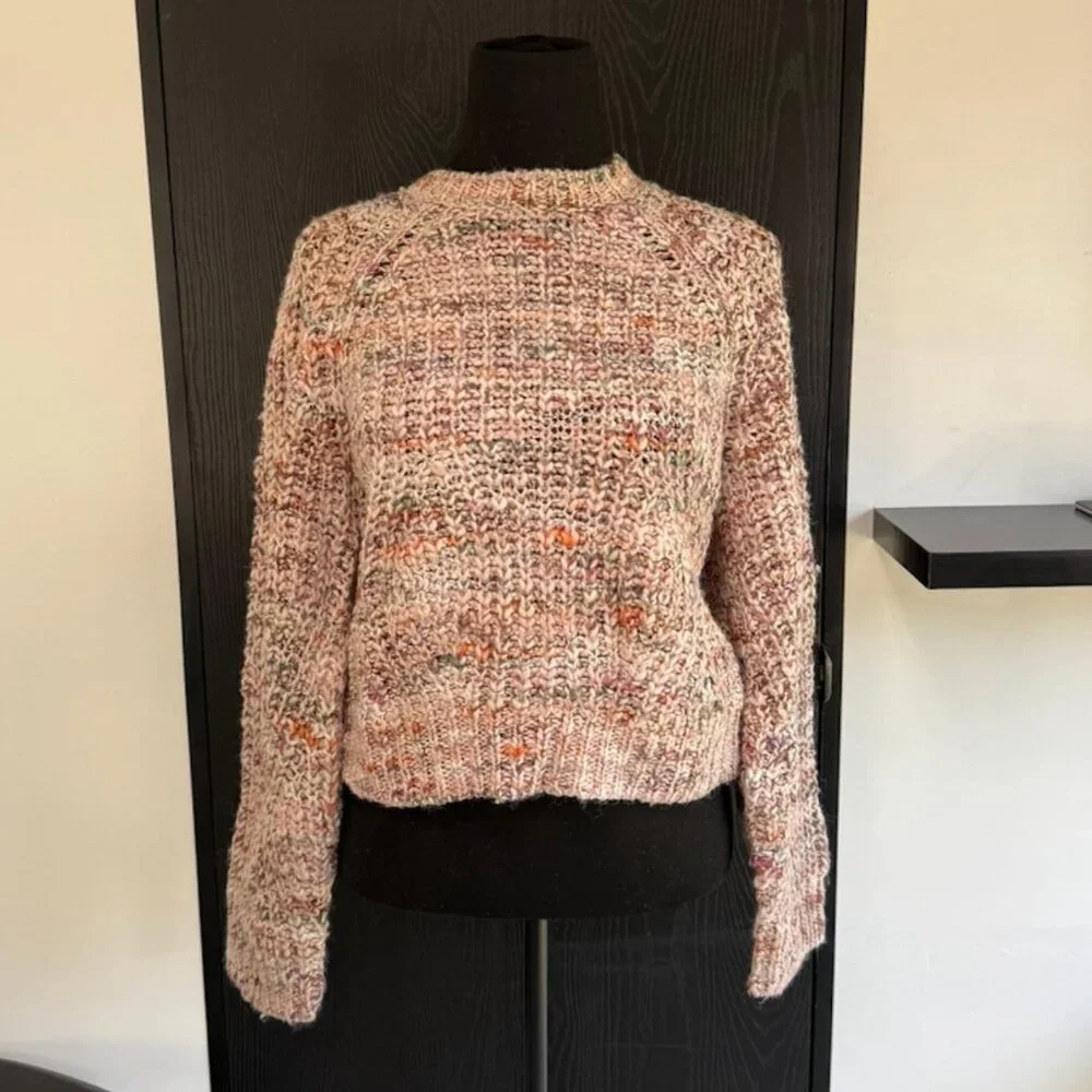 Joie Wool Blend Sweater Crew Neck Sz S - Picture 2 of 4
